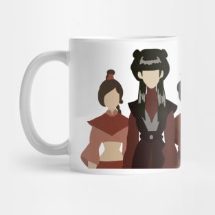 Mai, Ty Lee, and Azula Mug